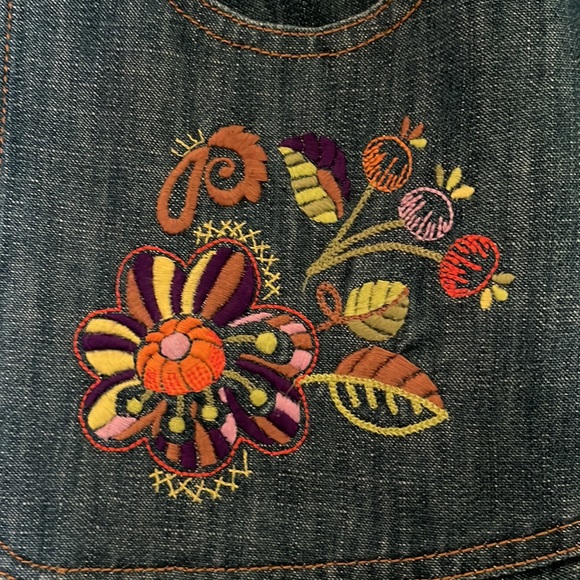 Oilily Embroidered Denim Blazer - Picture 3 of 4